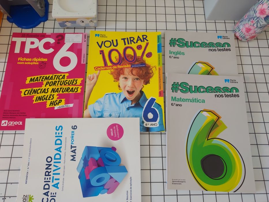 Pack livros exercícios 6° ano