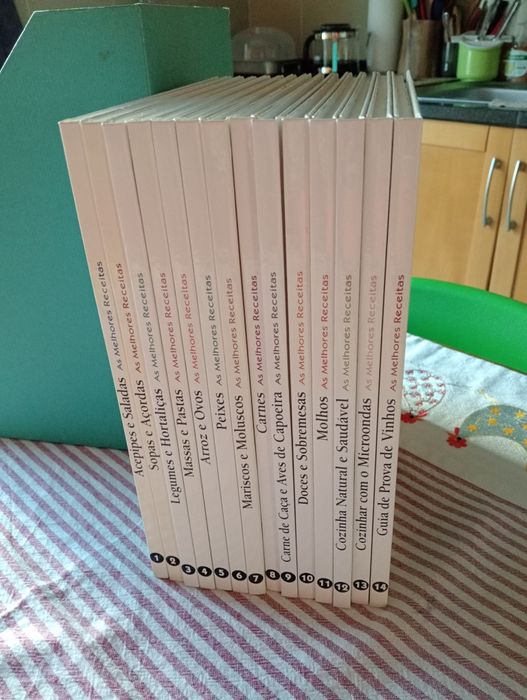 Colecção completa 14 volumes cozinhas do mundo as melhores receitas