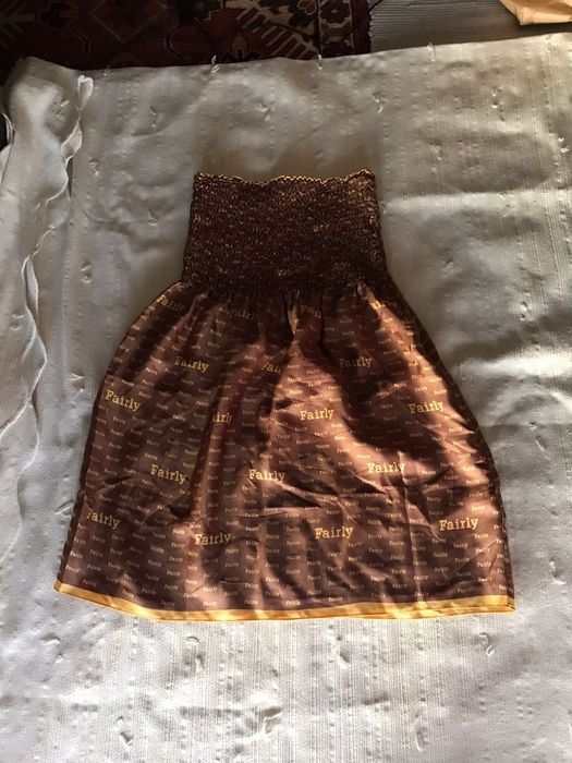 Vestido Fairly castanho