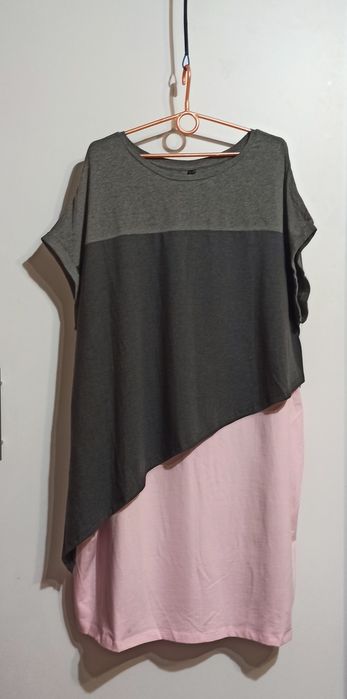 Sukienka ciążowa/ do karmienia, bawełna z wiskozą