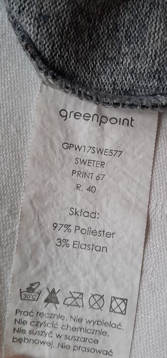 Sweterek bluzka * M/L * greenpoint