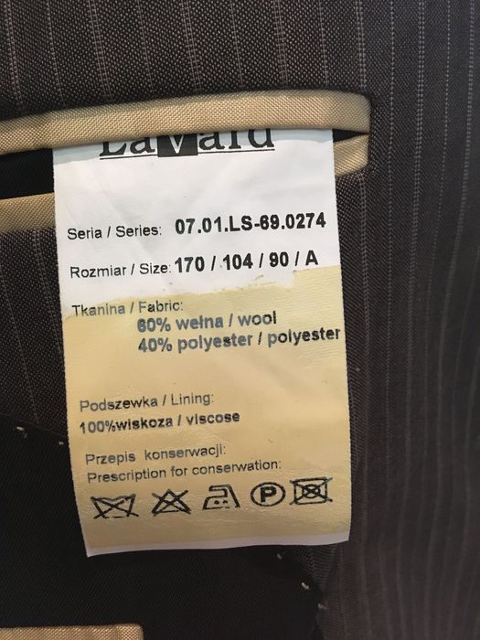 Garnitur męski Lavard