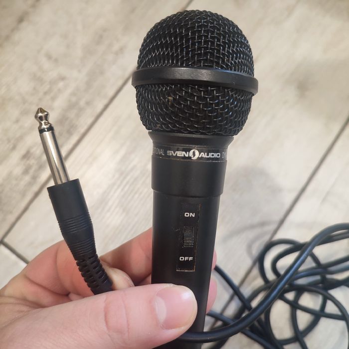 Sven audio. Микрофон