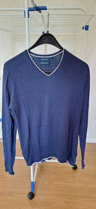 Pullover Massimo Dutti azul marinho
