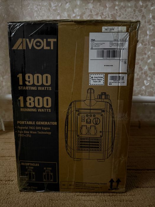 Інверторний генератор AIVOLT SC2300i-0 1.9 кВт — новий, преміум-клас