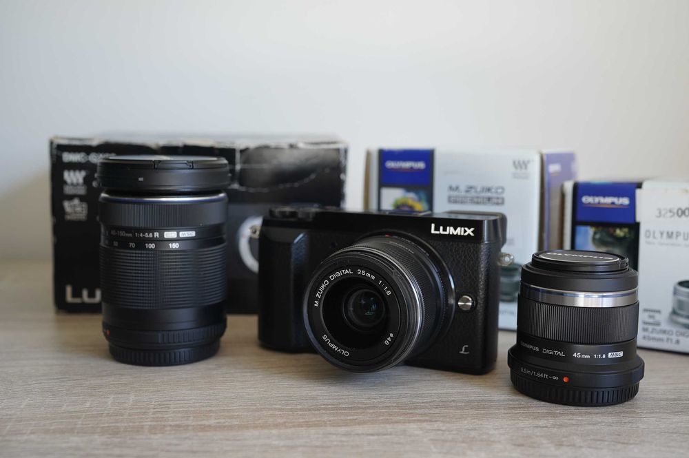 Panasonic Lumix GX80 + objectivas