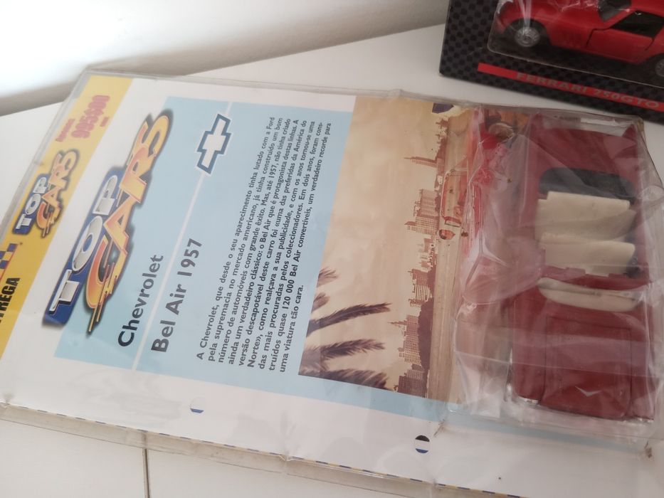 Top Cars Chevrolet Bel Air 1957 ou Ferrari 250GTO Collezione Shell