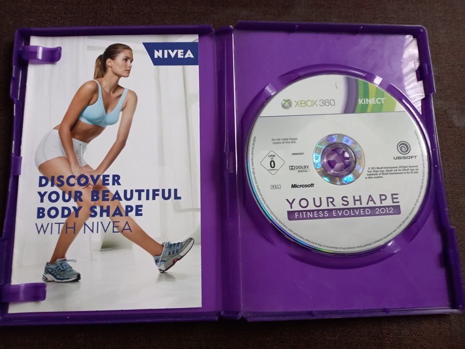 Gra Your Shape Fitness Evolved 2012 na xbox 360 kinect