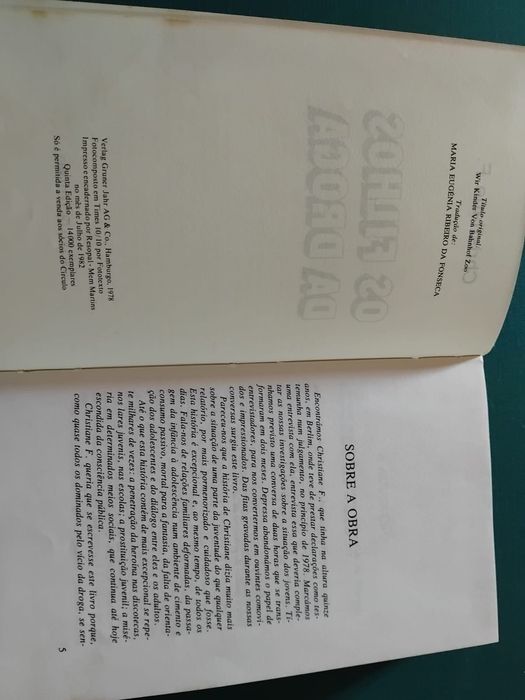 Livro “Os Filhos da Droga”