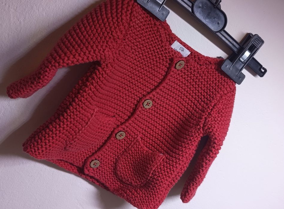 Kardigan dla dziewczynki 56