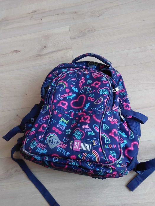 plecak szkolny dla dziewczynki