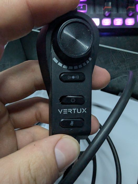 Наушники игровые Vertux Warfare.Black