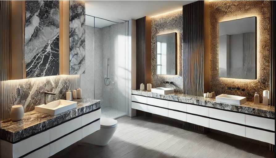 Стільниці для ванних кімнат