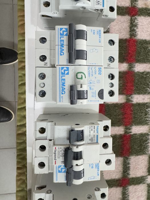 Material eletrico disjuntor diferencial