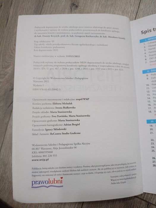 Historia i Teraźniejszość 1 - Zakres Podstawowy