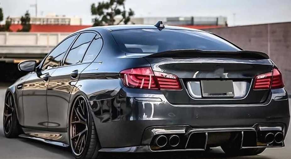 Spoiler Lotka Dokładka PSM BMW F10 CZARNY POŁYSK / CARBON
