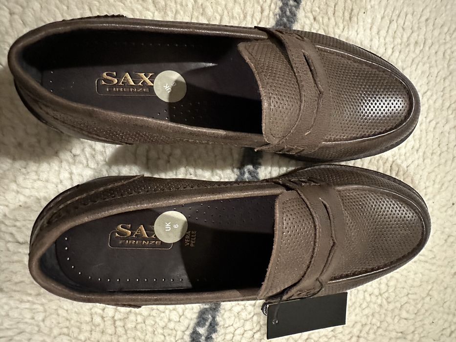 Sax. Mokasyny skorzane