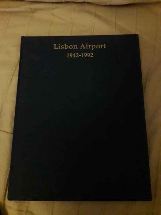 Lisbon Airport 1942.-1992  Edições Inapa  Livro raro!