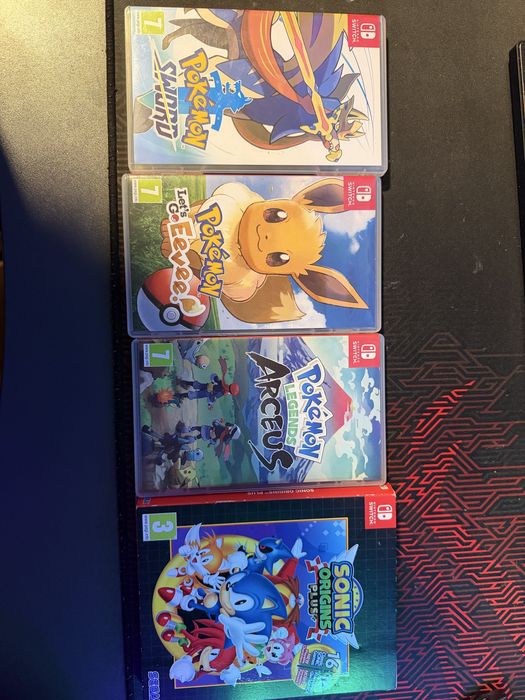 Nitendo Switch z grami