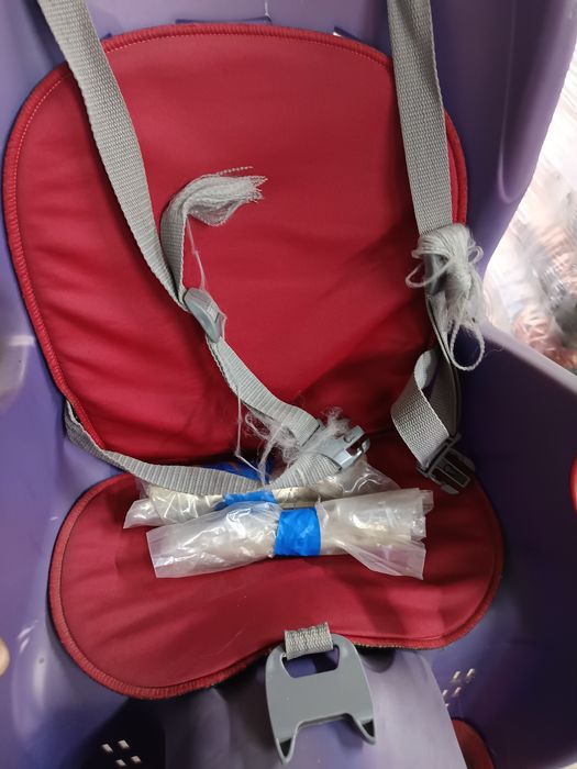 Sprzedam fotelik rowerowy ładny