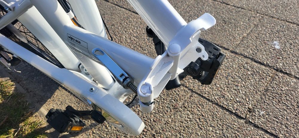 Rower - Skladak - Romet Wigry Eco - Bialy