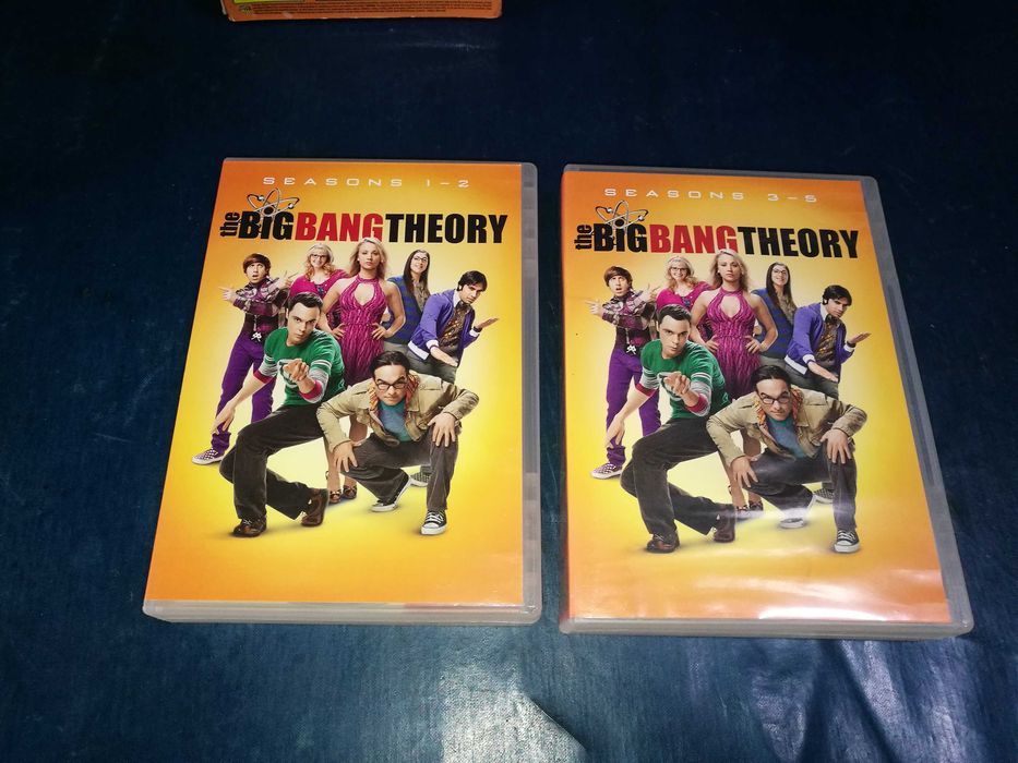 THE BIG BANG THEORY - SEASON 1-2-3-4-5 DVD (LEGENDAGEM EM iNGLÊS)
