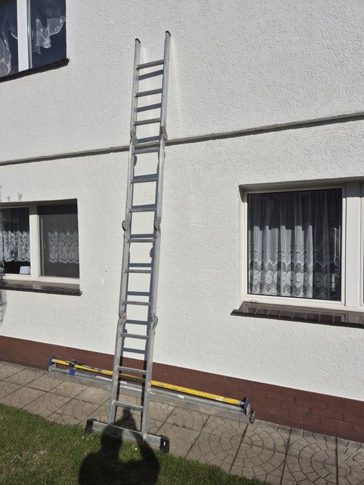 Drabina aluminiowa składana rusztowanie 3,6 m okazja!