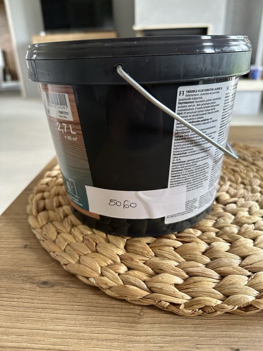 Tikkurila Helmi Furniture Lacquer 30 (2,7 litra) Kolor 5060