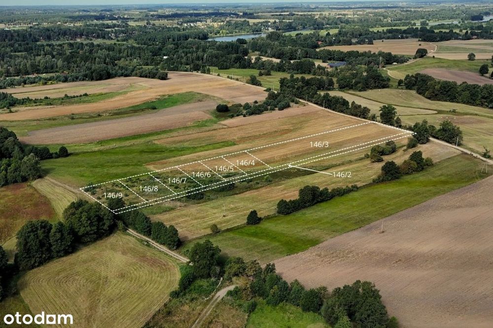 Działki letniskowe nad rzeką Narwią