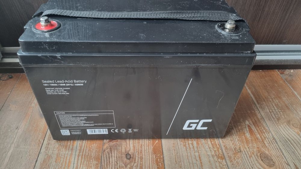 Akumulator 100Ah 12V AGM Green Cell