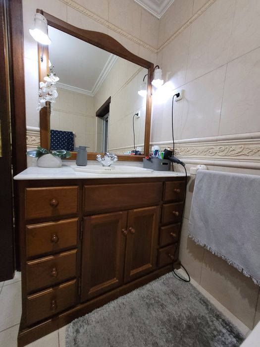 Movel wc com espelho / conjunto completo
