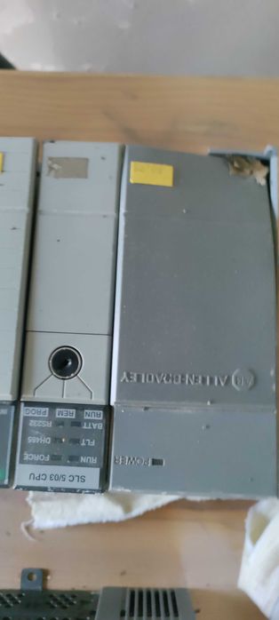 Lote Autómato CLP Allen-Bradley SLC 500 (Chassis + Fonte + Módulos)