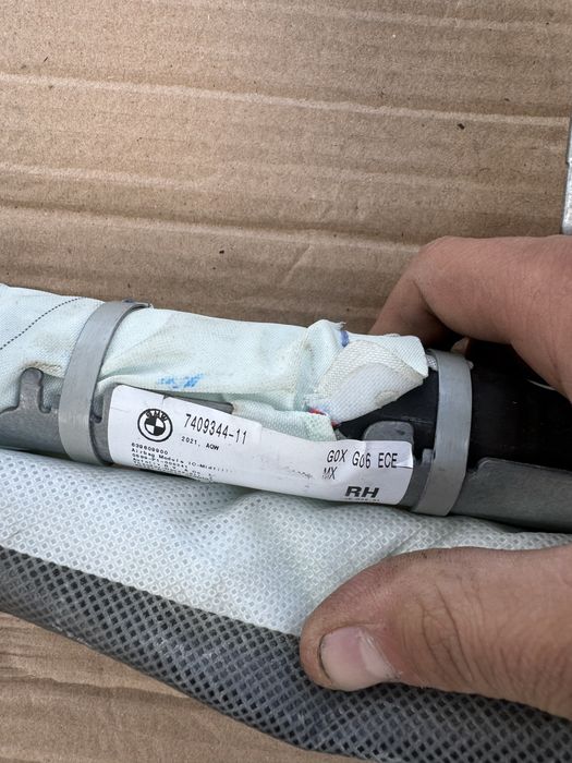 Шторки безпеки безопасность bmw g06 x6 airbag європа подушка безпеки