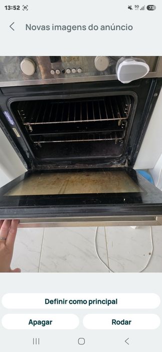 Fogão elétrico usado