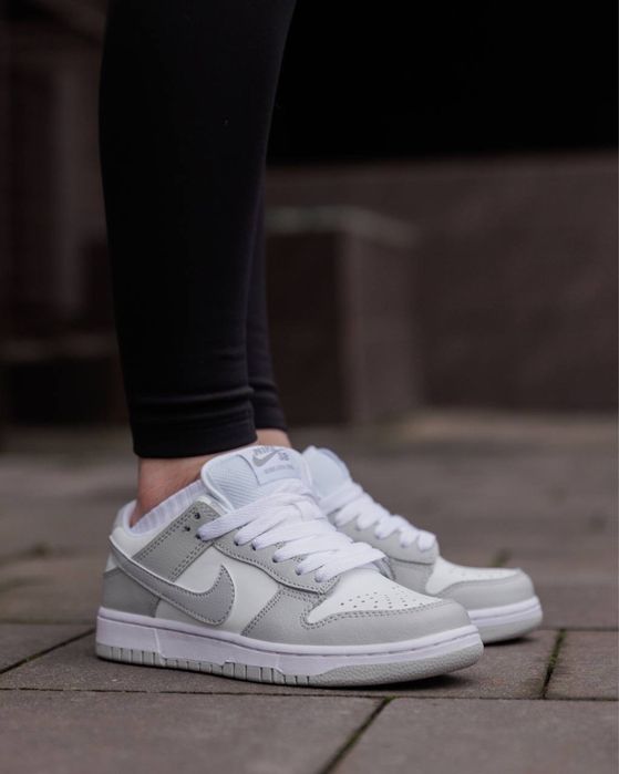 Nike SB Dunk Low White Grey