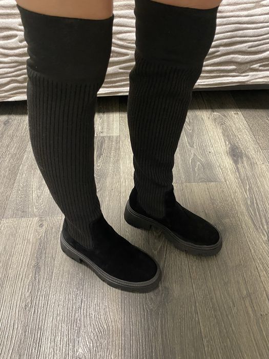 Чоботи жіночі замш розмір 38