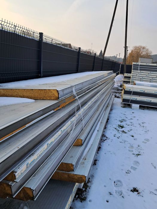 Płyta warstwowa dachowa / płyty warstwowe ścienne / ściana / dach