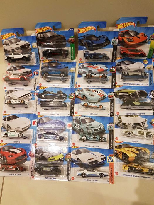 Resoraki hot wheels autka samochodziki