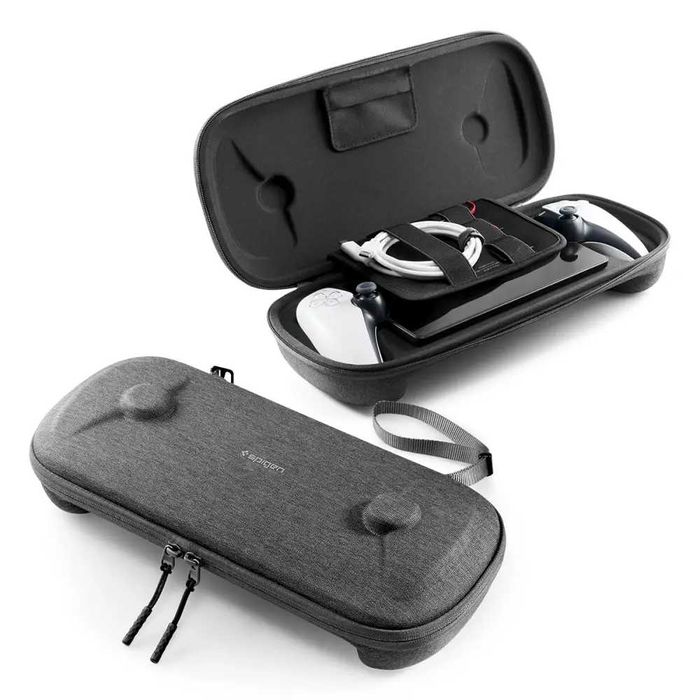 Футляр Spigen Klasden Pouch для Sony PlayStation Portal Charcoal Grey