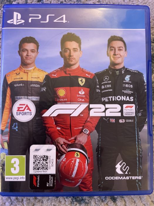 Jogo F1 22 para PS4