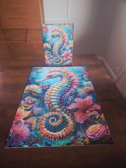 Puzzle Cherrypazzi 1000 elementów Seahorse