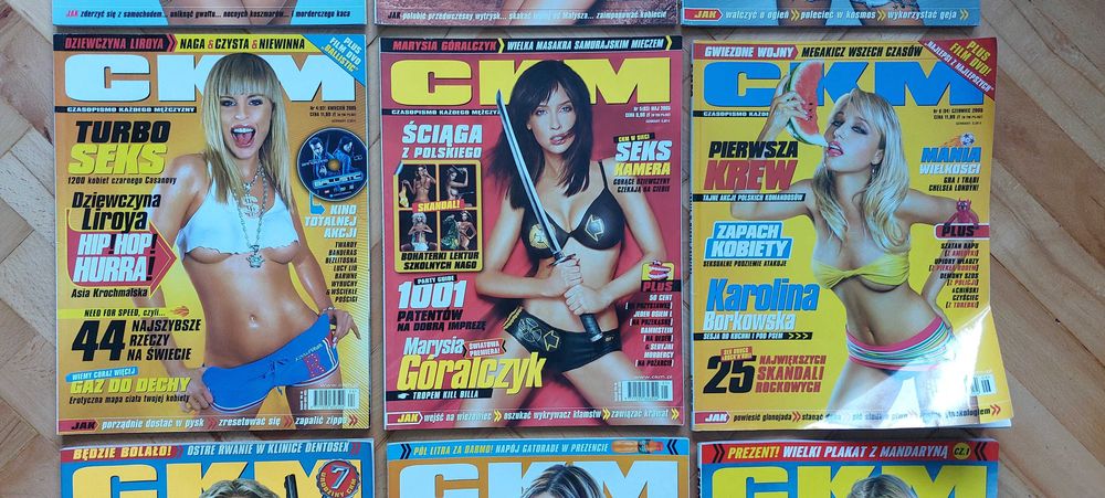CKM 2005 - 10 Numerów Unikat Kolekcja Doda Mandaryna