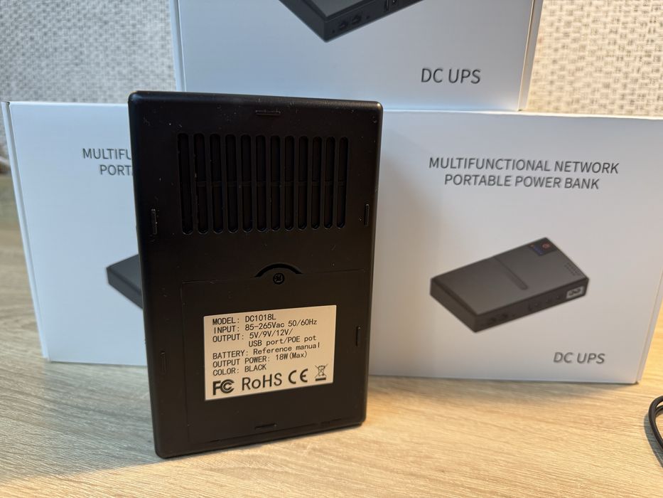 Безперебійник для роутера UPS ДБЖ УПС 11600 mah 18W АКБ в комплекті