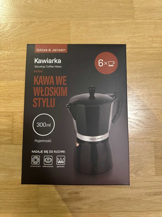 Kawiarka Götze & Jensen KA105 – nowa, 300 ml
