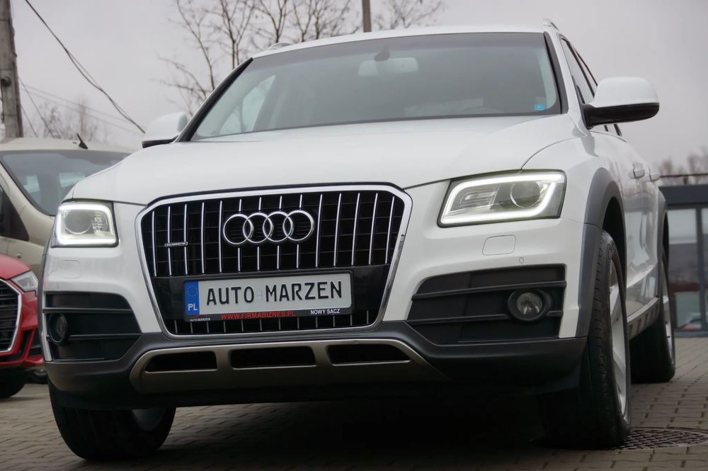 Audi Q5 Offroad 2.0 TDI CR 190 KM, 4x4, Lift, Klima, Półskóra, Hak, GWARANCJA!