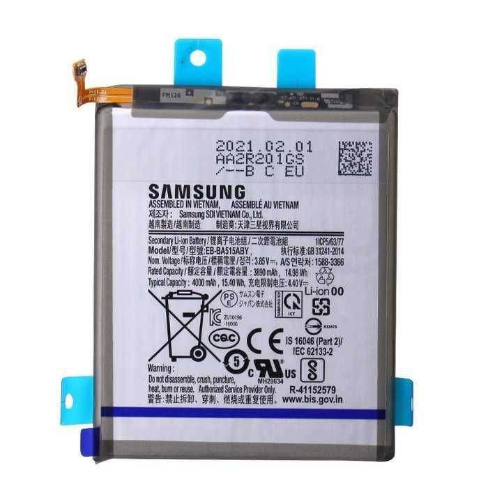 Samsung A51 A515F Bateria Nowa Oryginalna Wymiana Gratis