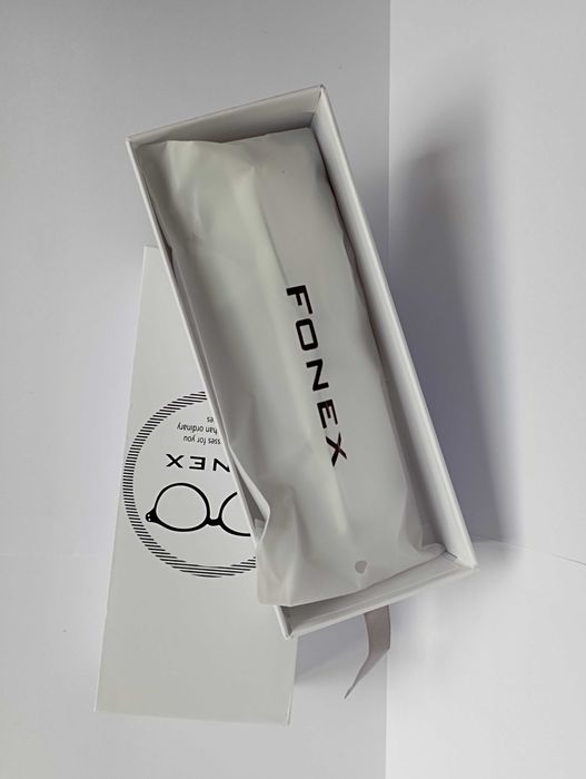 FONEX Titanium Alloy Glasses Frame  Square Eyeglasses Frames