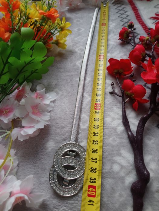 Pasek do sukienki wąski xs