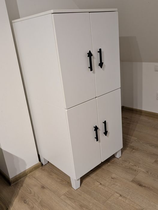 Ikea Smastad/ Platsa szafka biała 60x57x63 cm -2szt