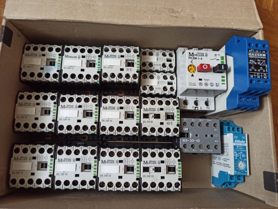 Контактори Moeller  DIL EM-10, DIL ER-40, DIL ER-31 ABB  B6-30-10